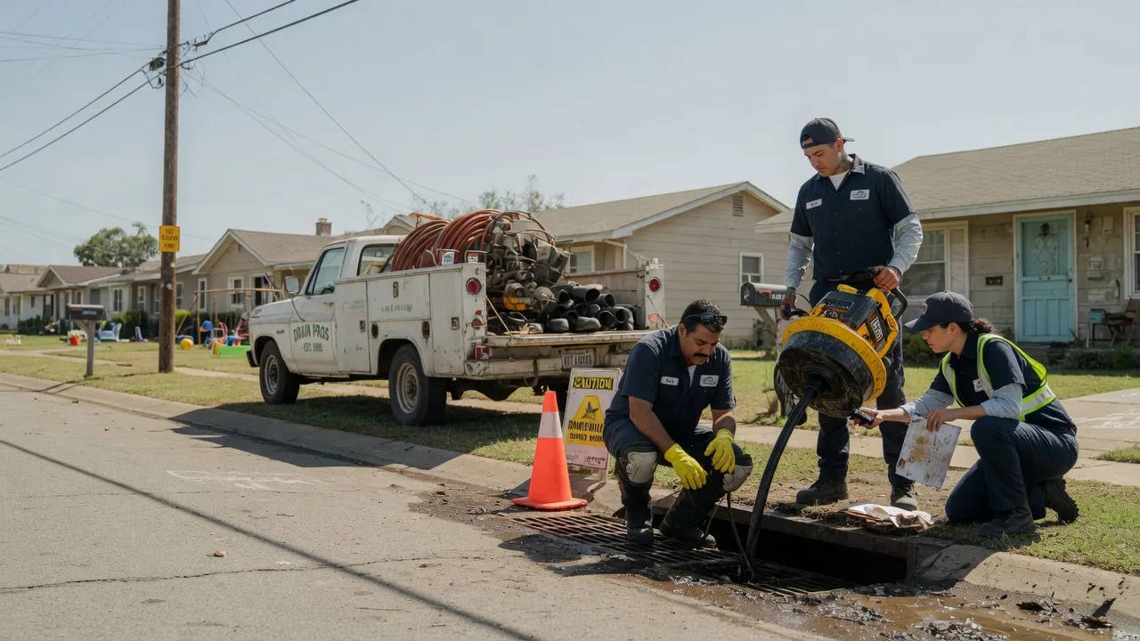 Drain Cleaning in Schulter, OK near me